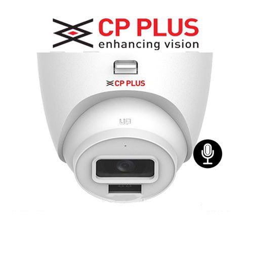 CP Plus IP 2MP Dome In-Built MiC Network CCTV (CP-UNC-DA21PL3C-Y)